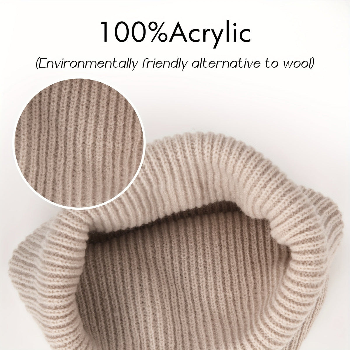 Pandaize Retro Beanie: Stylish Winter Hat for Men & Women
