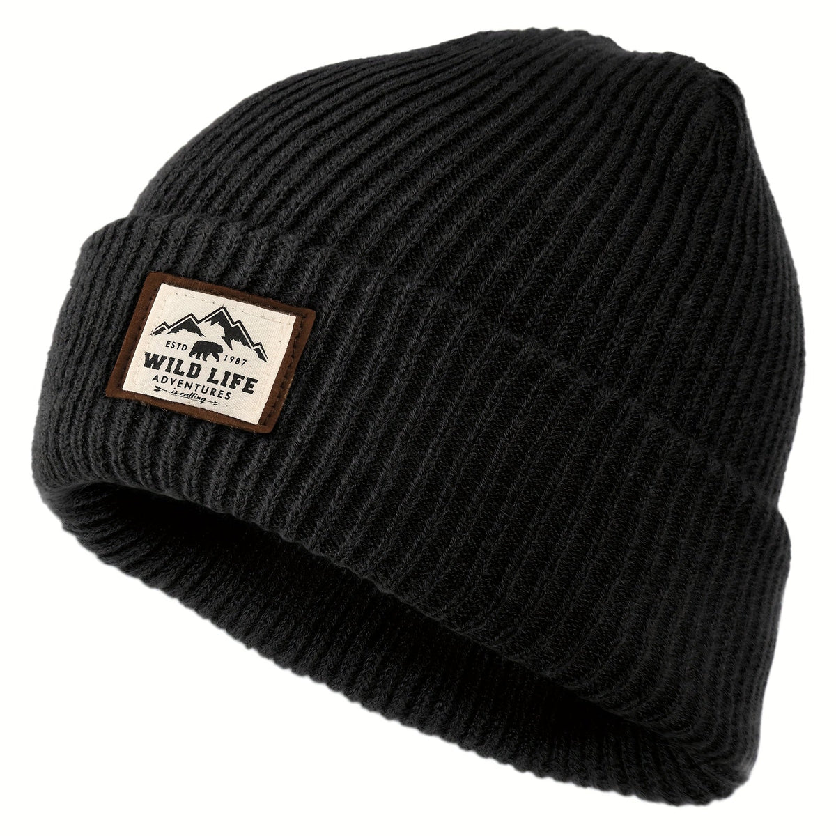 Pandaize Retro Beanie: Stylish Winter Hat for Men & Women
