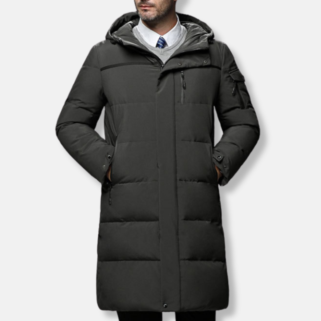 Warm Waterproof Insulated Men's Parka Coat