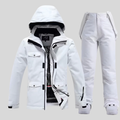 Warm Waterproof Ski Suit Women's Snow Jacket Pants Set