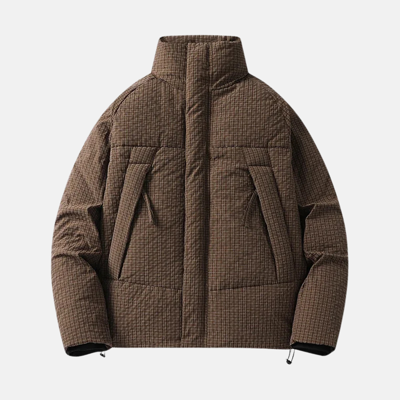 Relaxed Fit Padded Down Coat