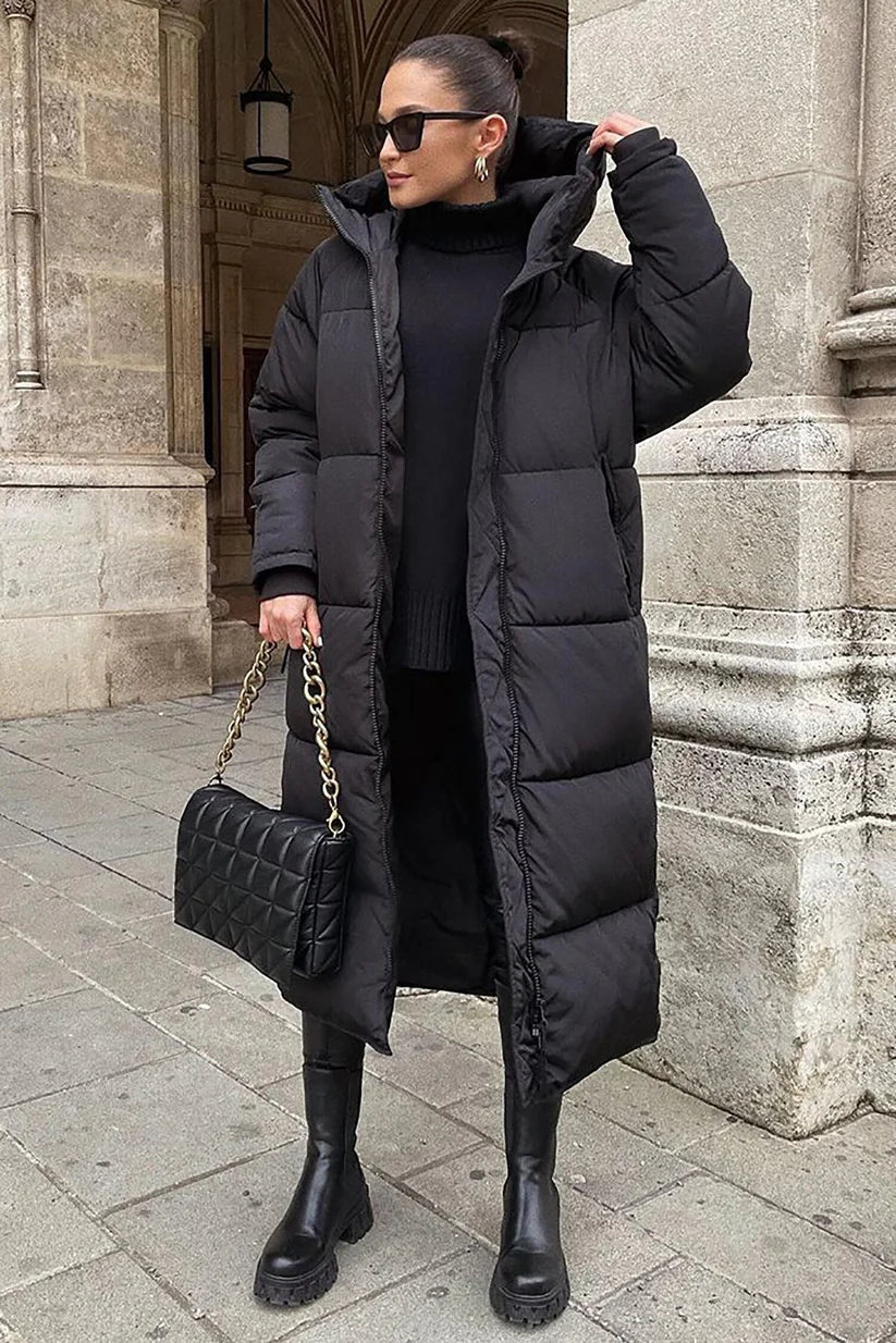Warm Women's Down Parka Jacket Winter Coat