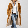 Warm Women's Down Hooded Winter Parka Coat