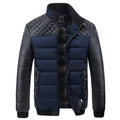 Warm Quilted Puffer Coat with Ribbed Cuffs