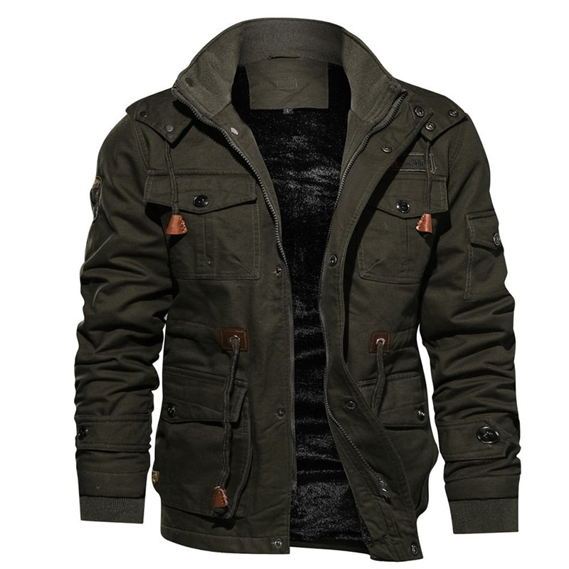 Waterproof Hooded Parka Jacket | Faux Fur Shoulder Jacket