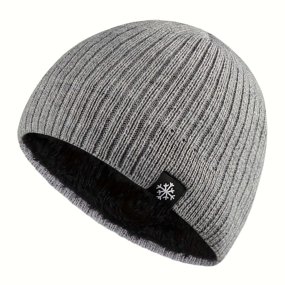 Pandaize Men's Thickened Knitted Hat - Windproof & Warm