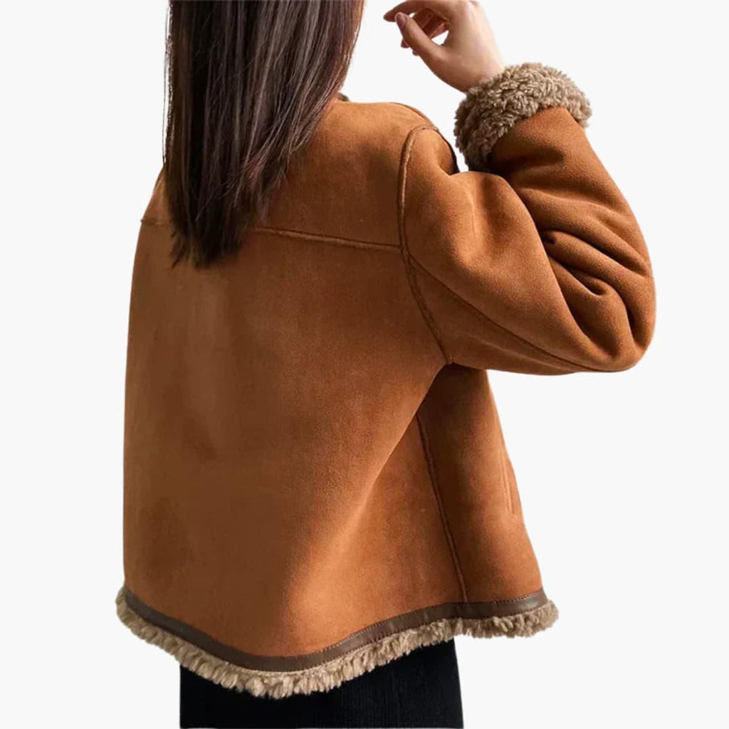 Soft Faux Fur Winter Coat for Women