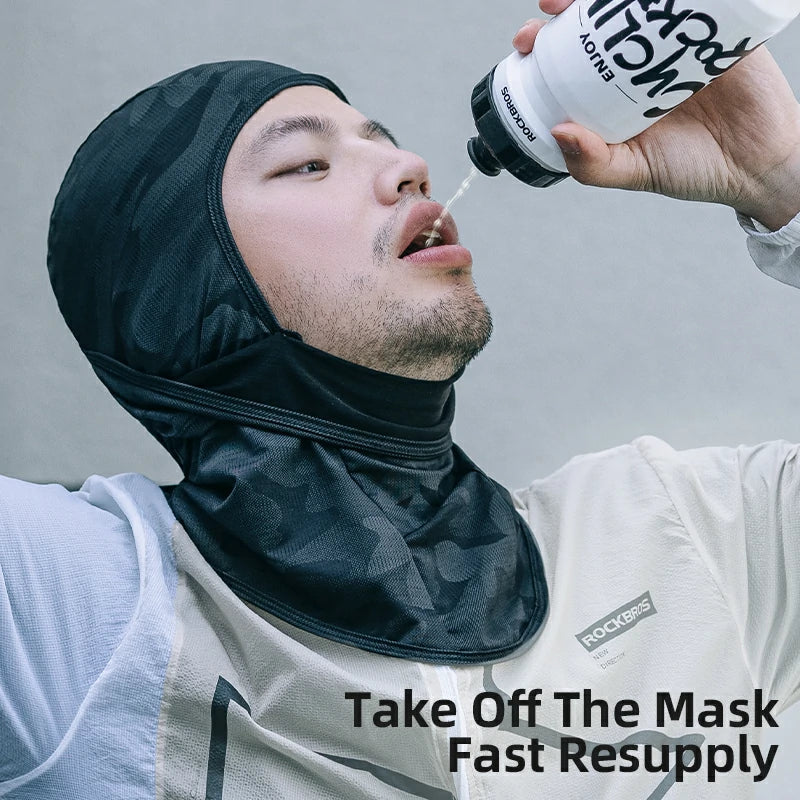 ROCKBROS Summer Ice Silk Balaclava Face Mask