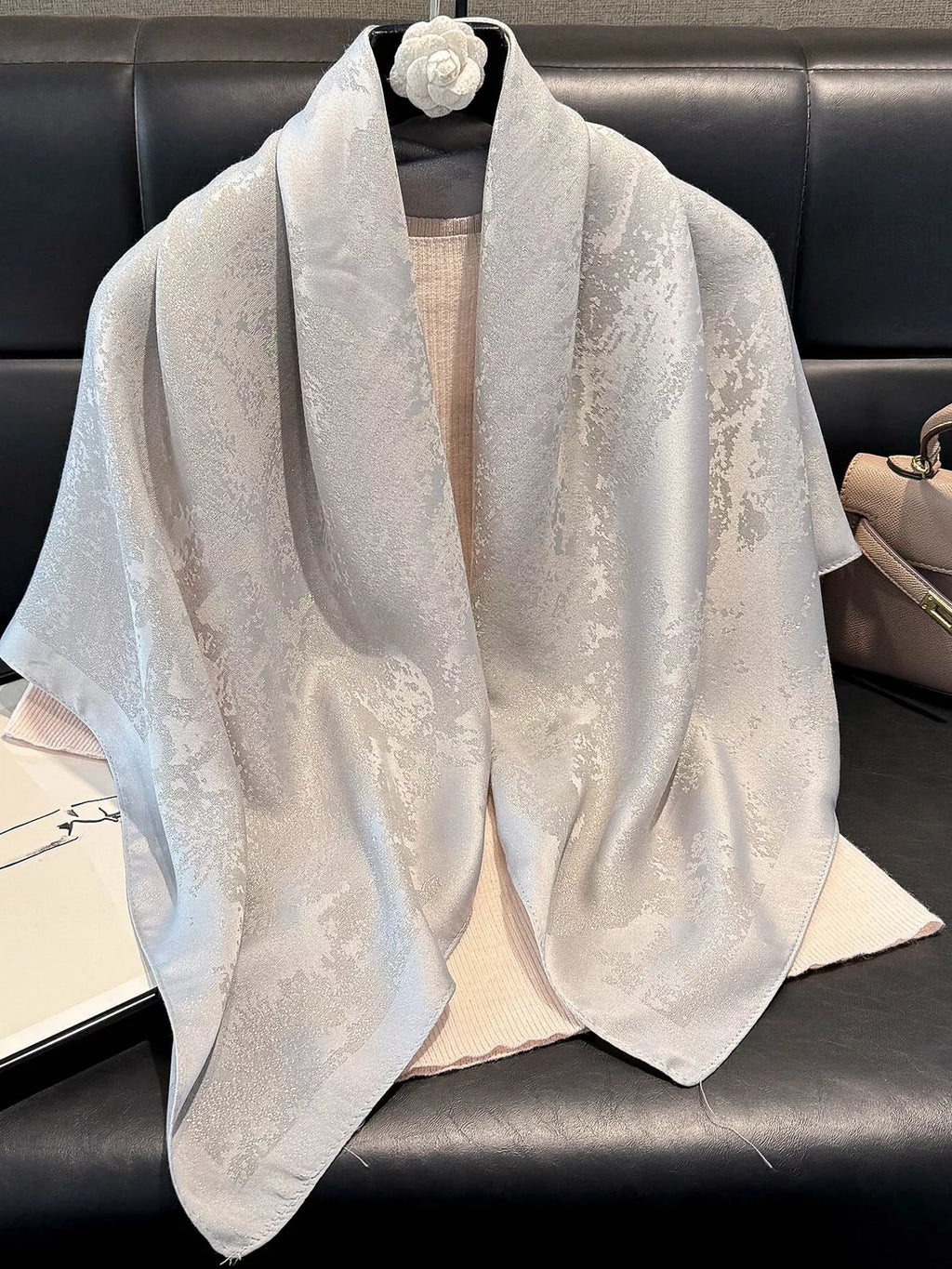 Lightweight Silky Square Scarf