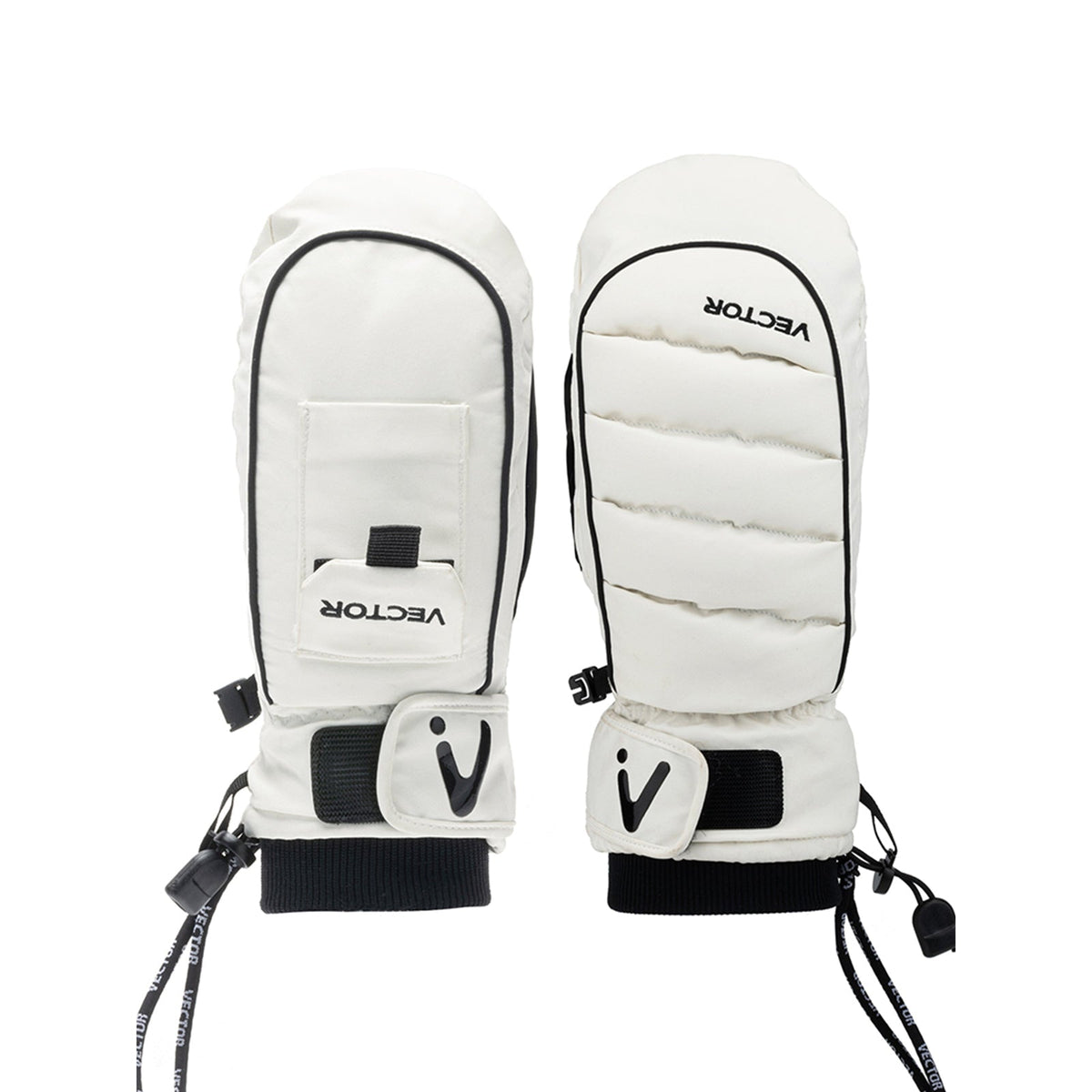 Vector Glide Kevlar 3-in-1 Snowboard & Ski Mittens With Wrist Guard