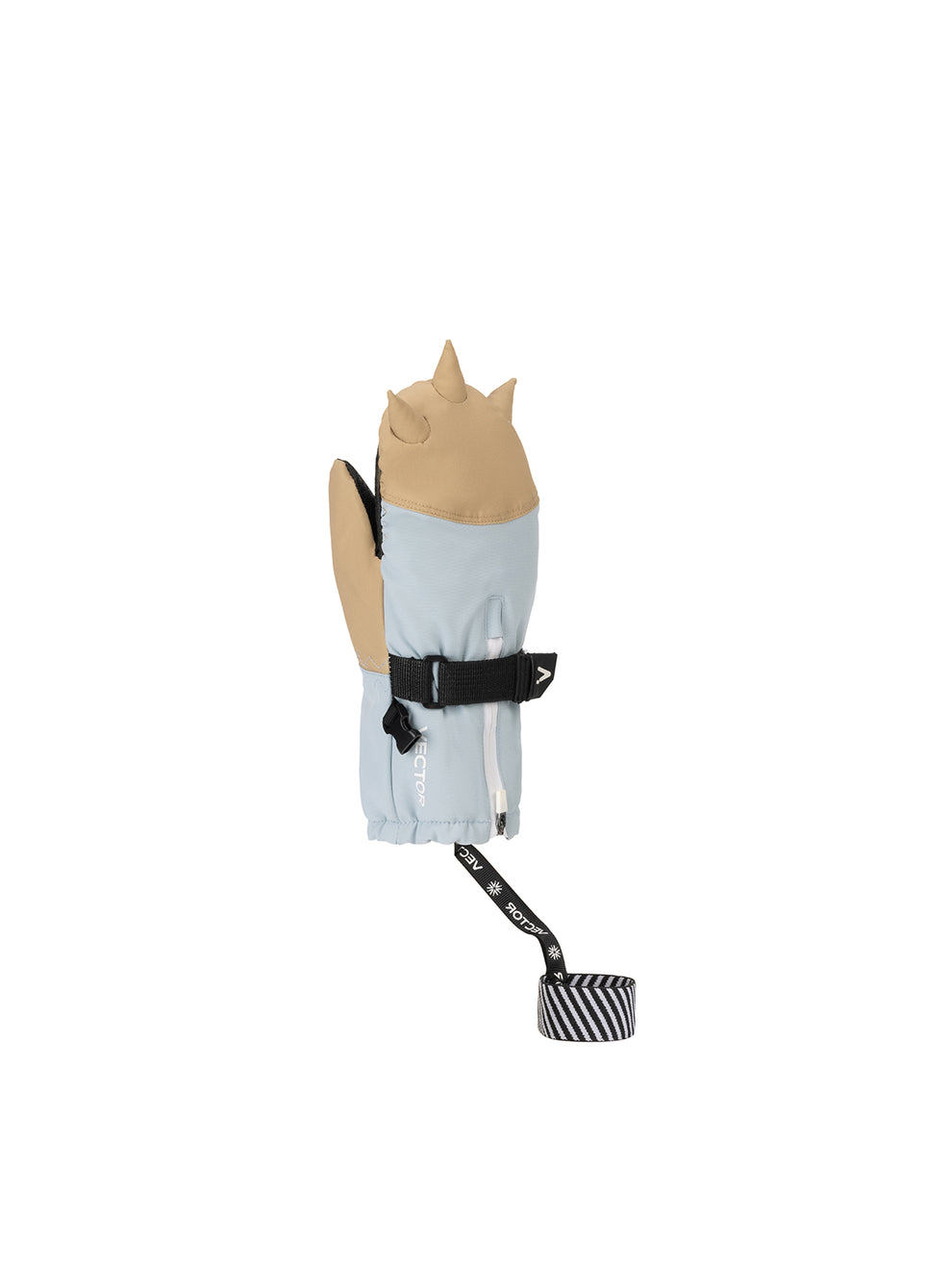Vector Bearpaw Zipper Bear Paw Gloves - Kids