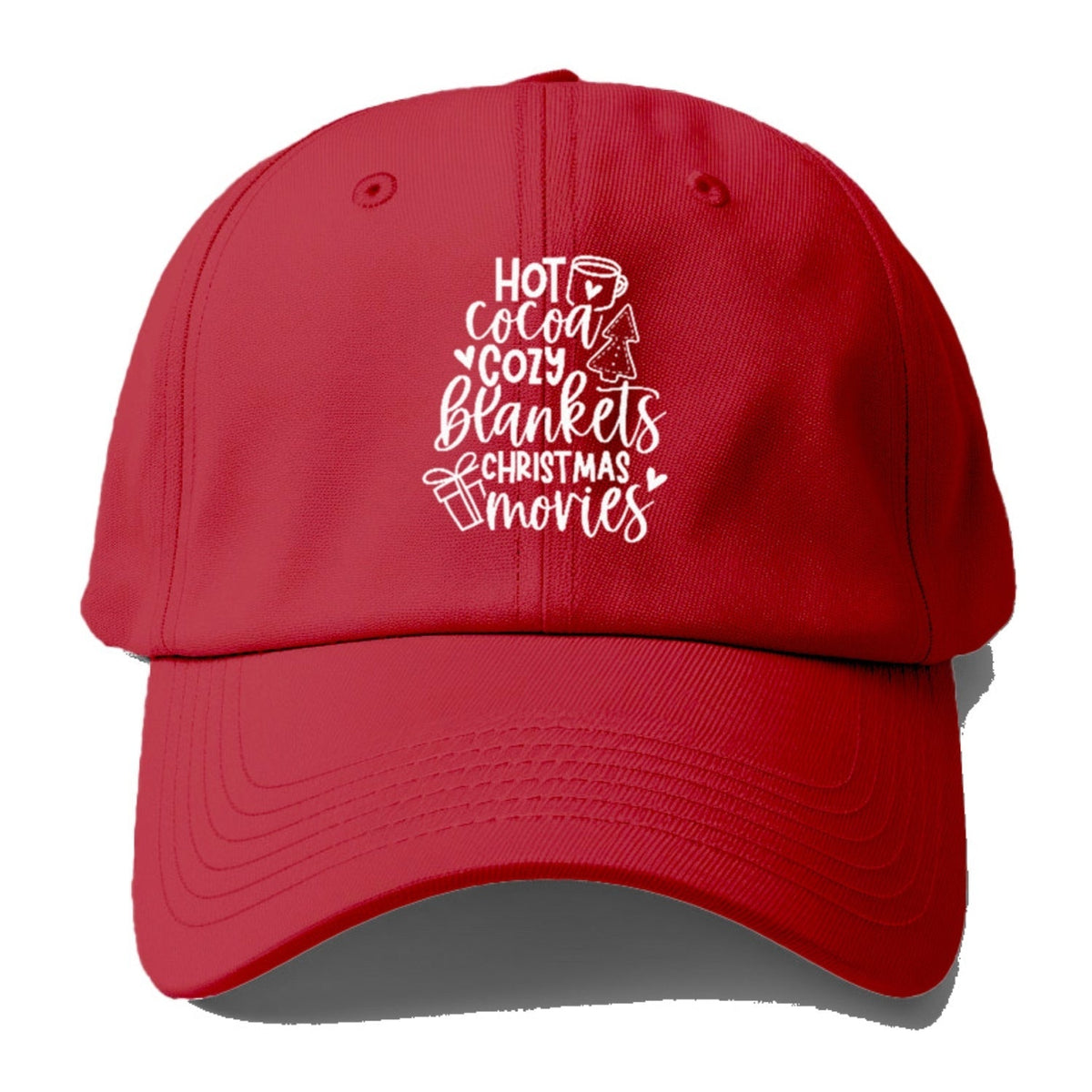 Winter Wonderland Hot Cocoa Cozy Blankets Christmas Movies Baseball Cap