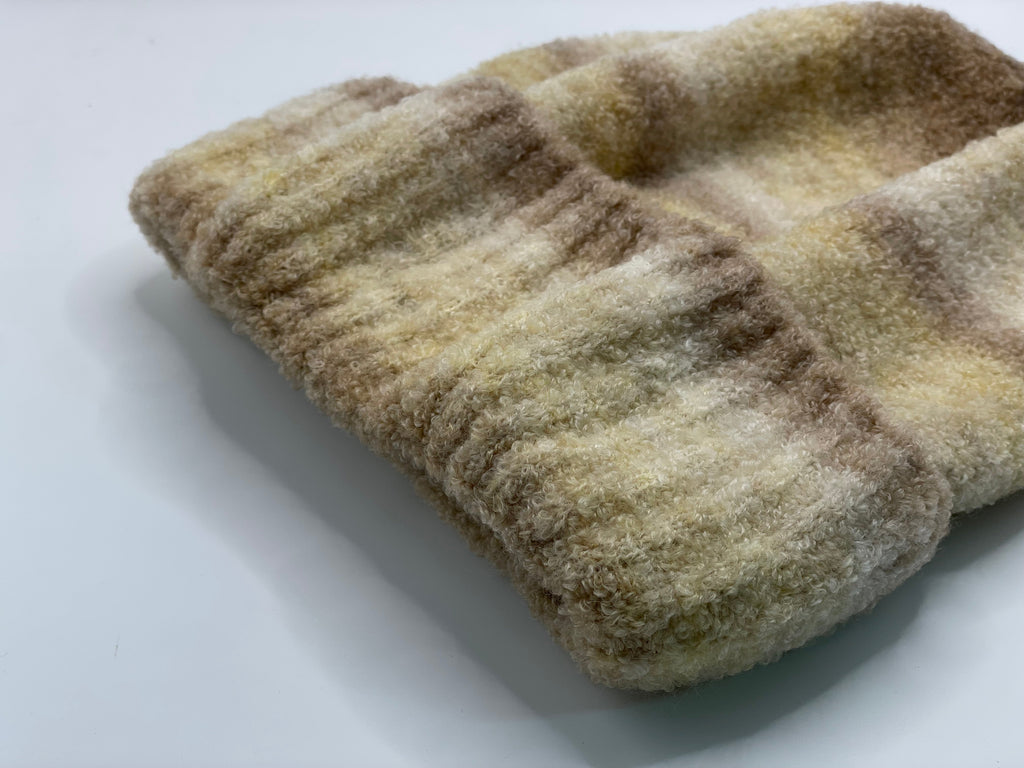 Pandaize Gradient Color Warm Fleece Outdoor Knit Hat - Stylish and Versatile
