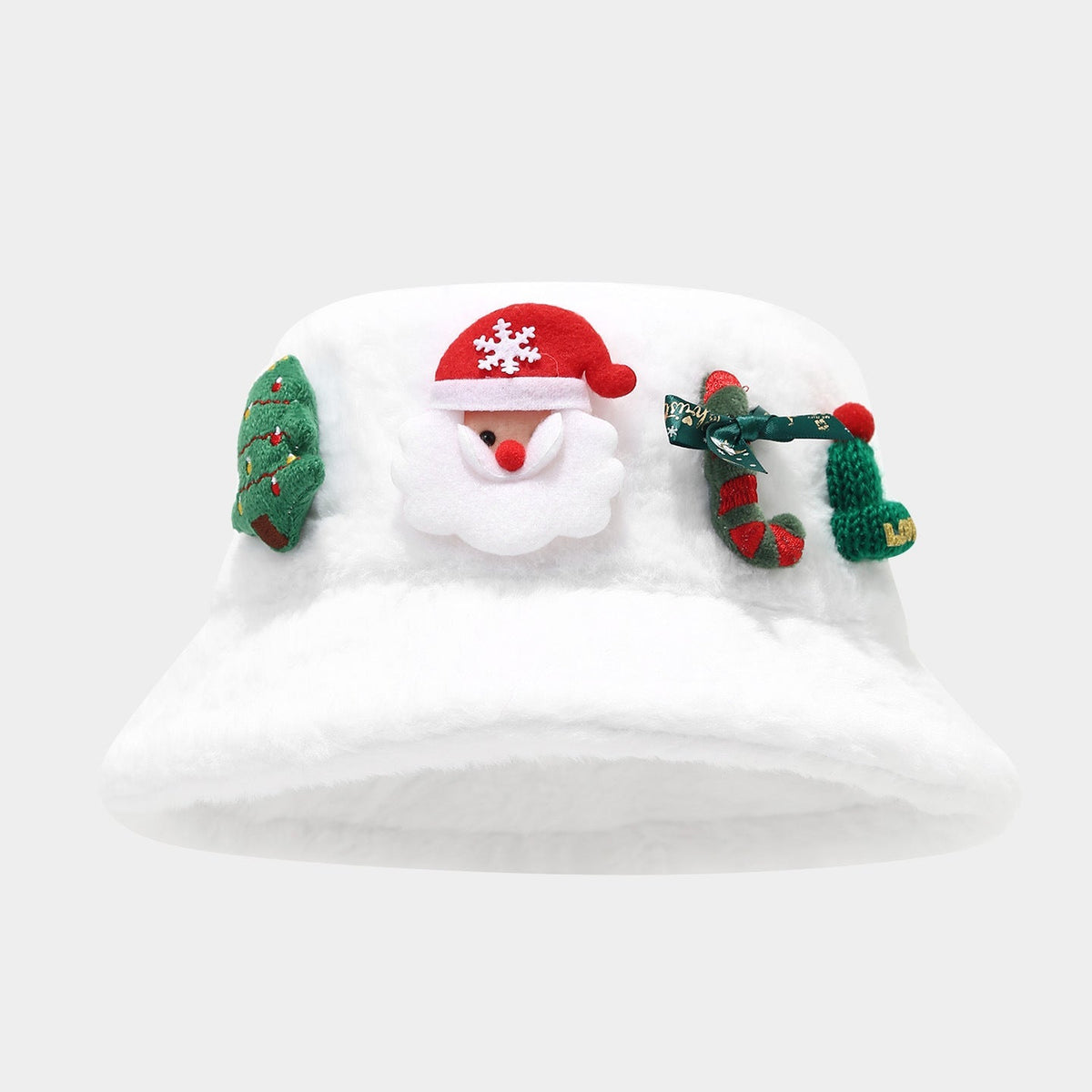 Cozy Christmas Faux Fur Fisherman Hat