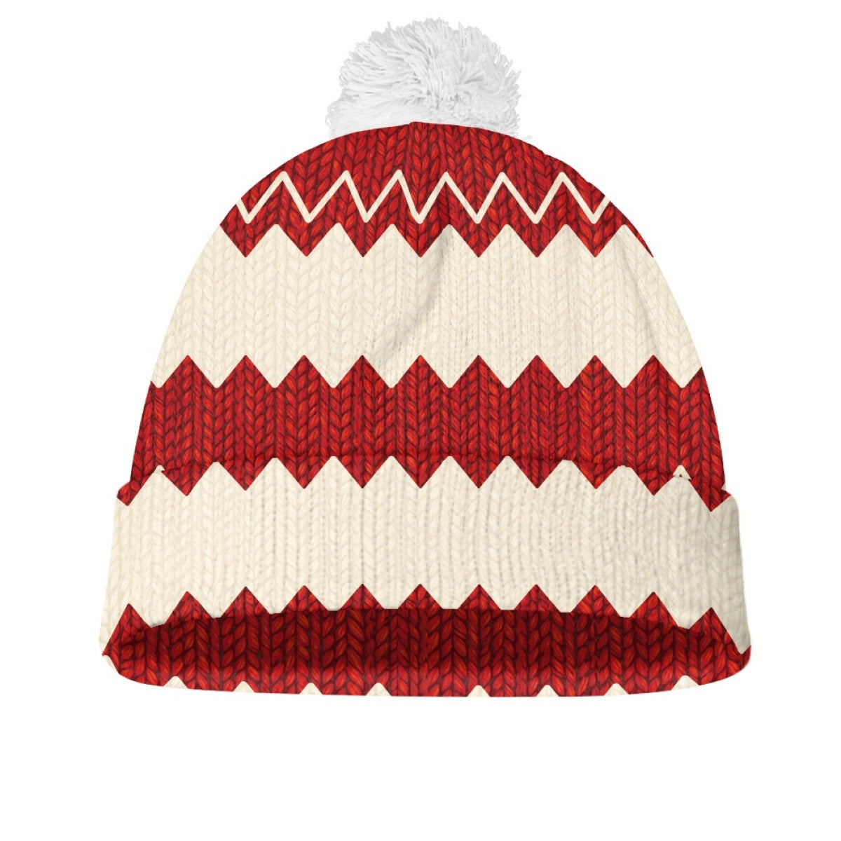 Chunky Knit Holiday Beanie: Festive Winter Warmth