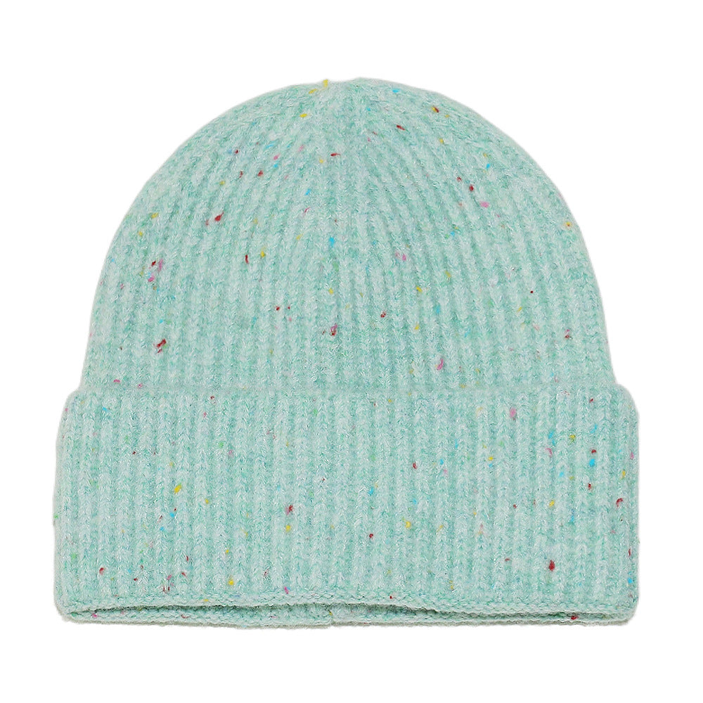 Cozy Multicolor Knit Beanie - Vibrant & Warm