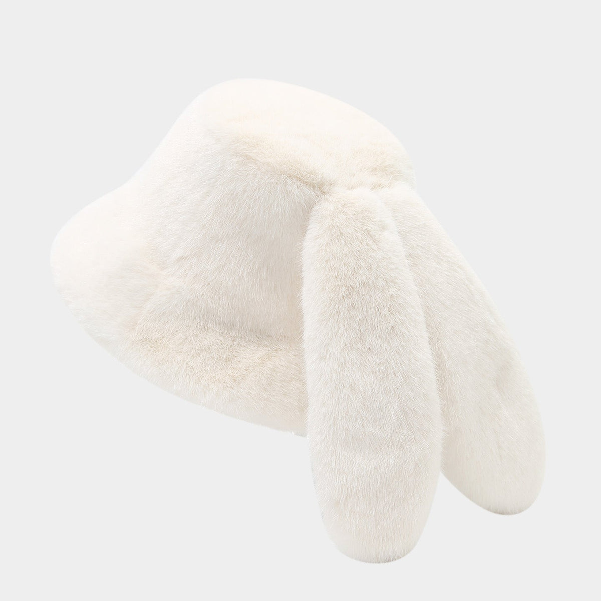 Cute Rabbit Ear Faux Fur Winter Hat