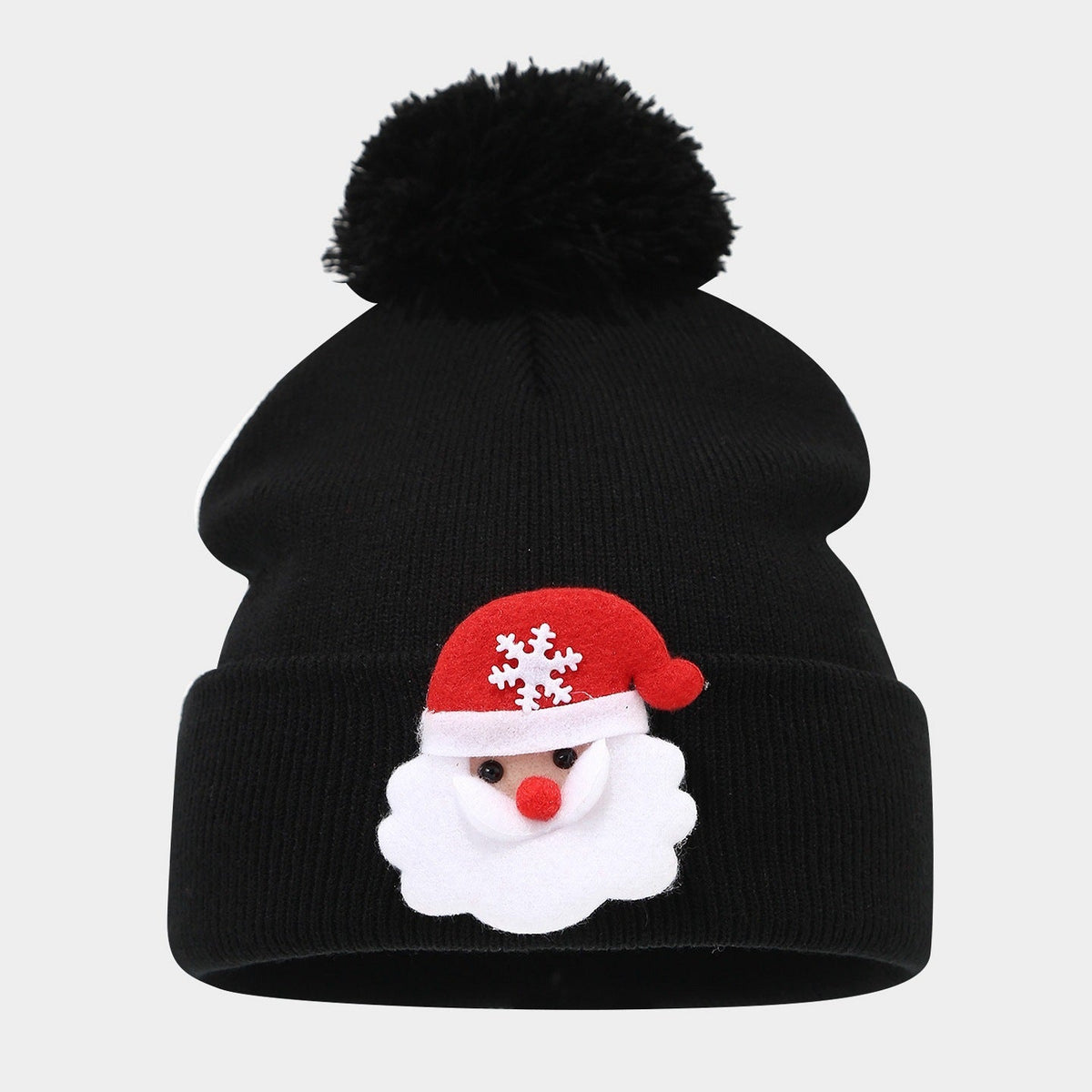 Cozy Santa Knit Beanie - Festive Christmas Winter Hat