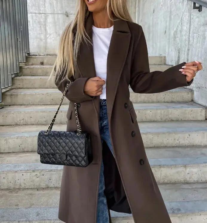 Classic Fit Ladies Winter Overcoat
