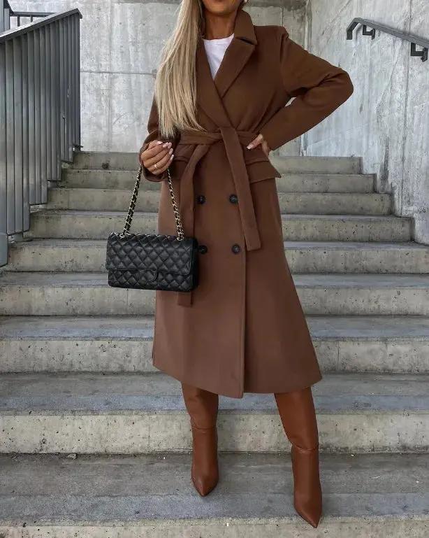 Classic Fit Ladies Winter Overcoat