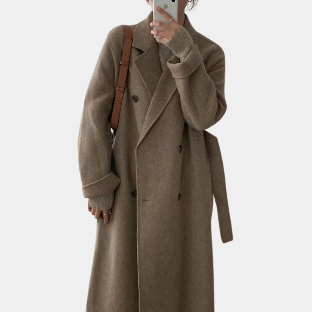 Classic Women's Long Waterproof Coat