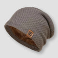 Warm Fleece Lined Slouchy Fit Winter Beanie