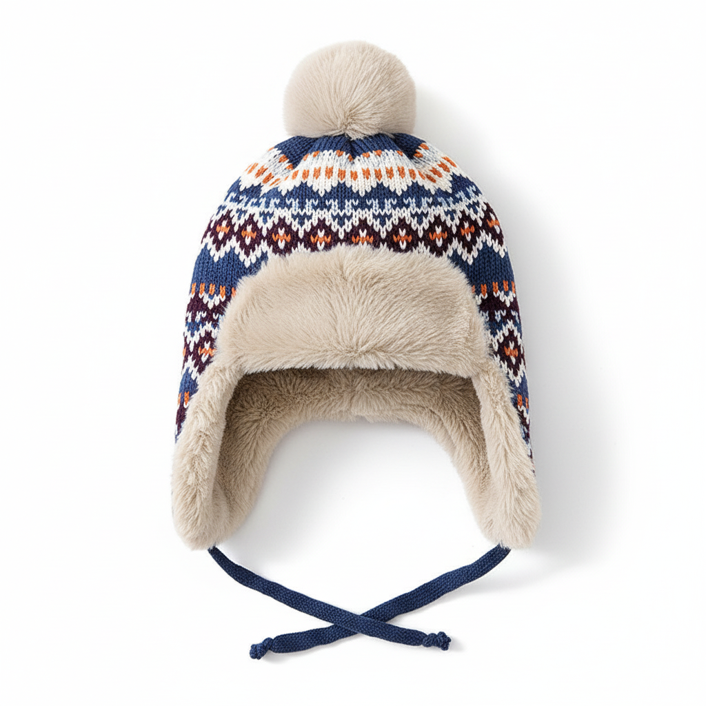 Warm Beanie with Earflaps - SnugHat