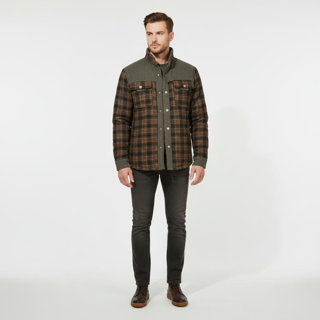 Quilted Plush Winter Coat