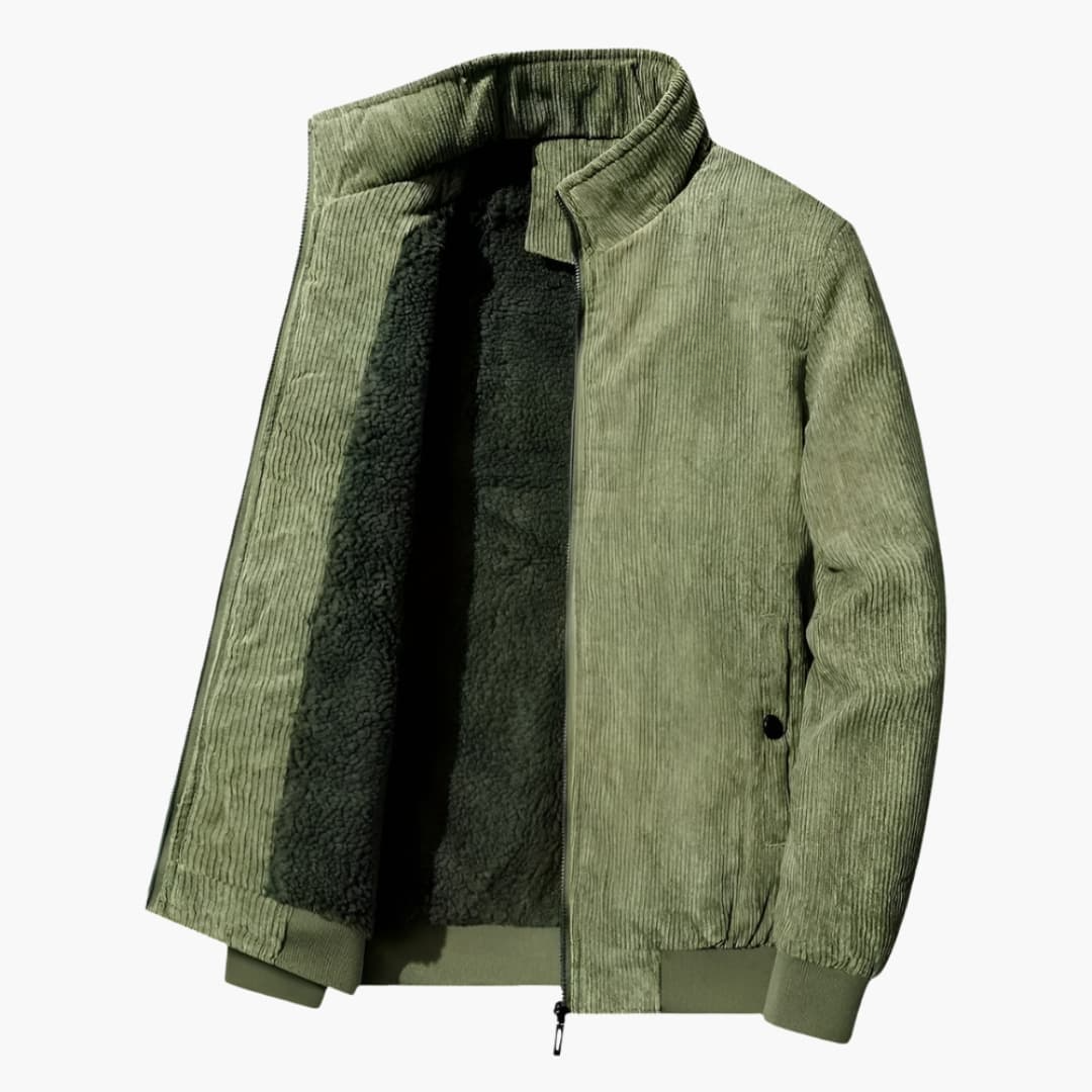 Waterproof Men's Zip Up Winter Coat
