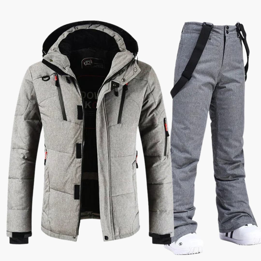 Winter Snow Jacket and Pant Set for Men