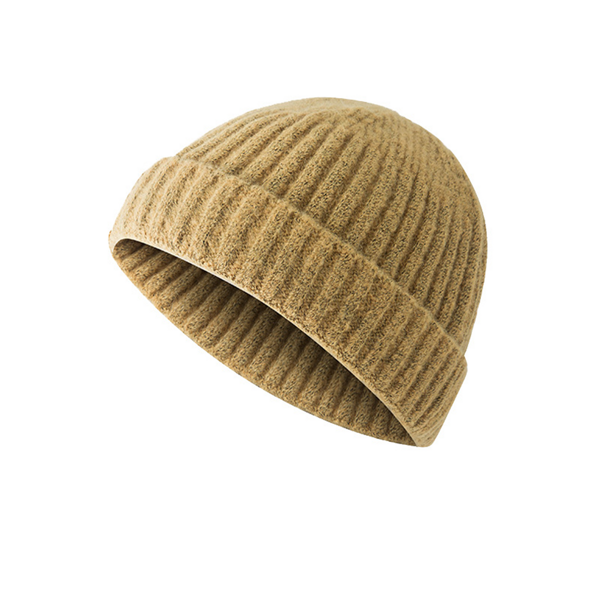 Cozy Knit Beanie - Versatile Polyester Blend, Multiple Colors