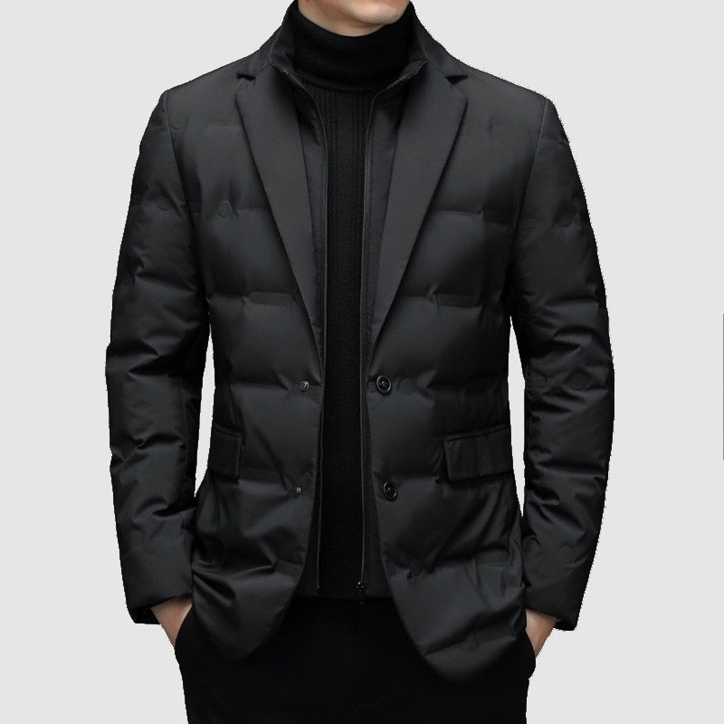 Slim Fit Men's Winter Parka Coat