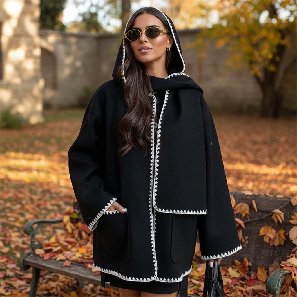 Warm Women's Wool Winter Coat