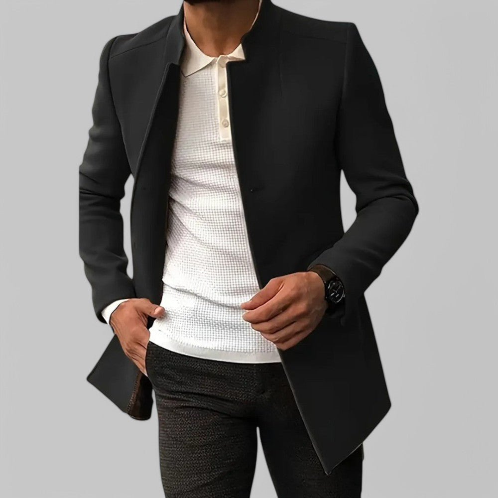 Simple Mens Winter Parka Coat