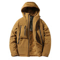 Comfortable Men's Hooded Waterproof Winter Jacket