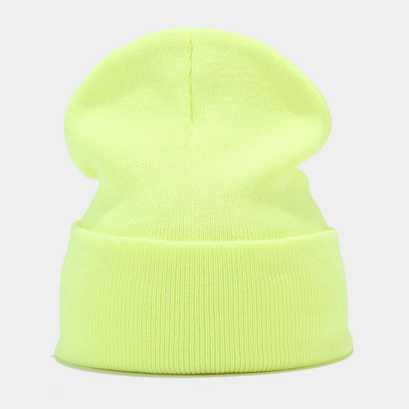 High-Quality Knit Beanie for Men and Women - Stylish Outdoor Cold Hat for Fall/Winter, Solid Color, Trendy Warmth, Light Layers Hat