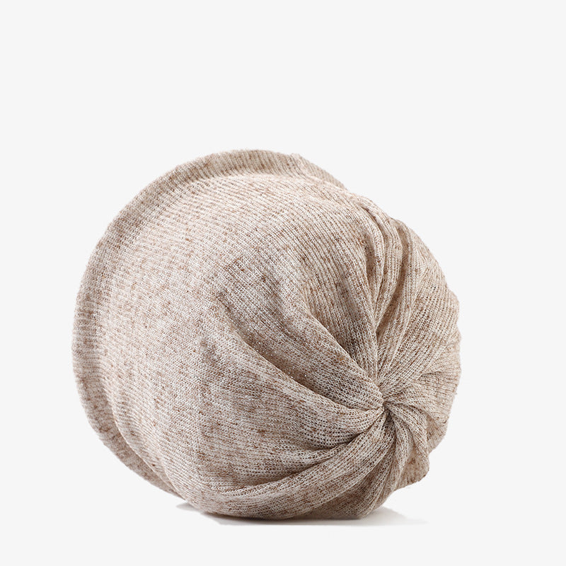 Pandaize Summer Breathable Hollow-out Slouchy Beanie | 2-in-1 Beanie & Neck Warmer