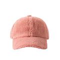 Lambswool Hat: Fashionable All-Match Plush Duckbill Cap for Autumn/Winter - Thickened for Warmth, Baseball Style