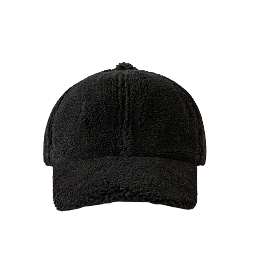 Lambswool Hat: Fashionable All-Match Plush Duckbill Cap for Autumn/Winter - Thickened for Warmth, Baseball Style