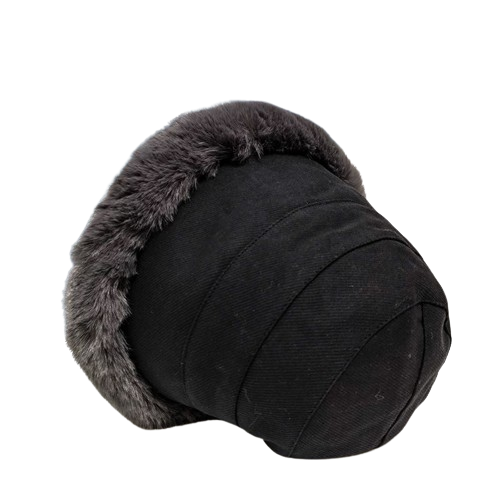 Pandaize Women's Plush Trim Winter Bucket Hat – Cozy, Ear-Protecting, Versatile Cold-Weather Hat