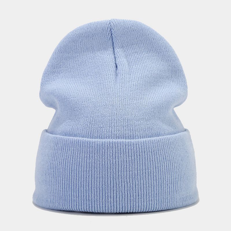 High-Quality Knit Beanie for Men and Women - Stylish Outdoor Cold Hat for Fall/Winter, Solid Color, Trendy Warmth, Light Layers Hat