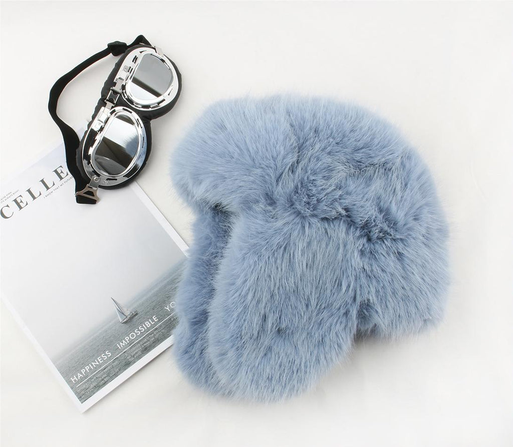 Cozy Winter Hat with Faux Fur Lining for Extra Warmth and Ear Protection - Ideal for Cold Weather, Skiing, and a Unique Soft Texture