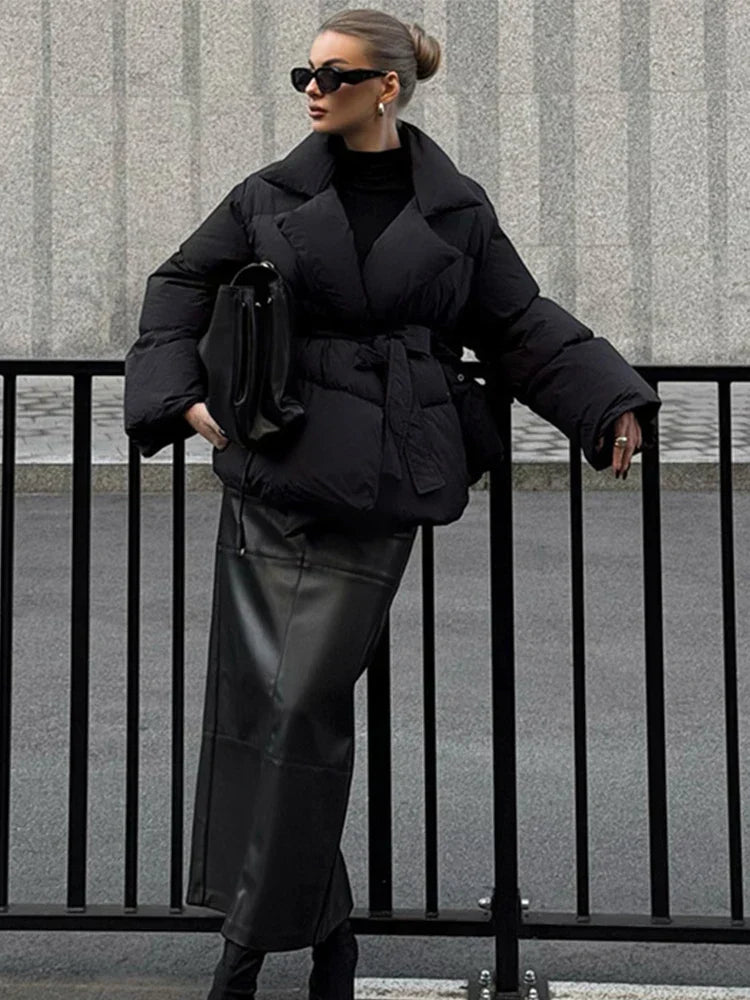 Warm Women's Puffy Winter Coat
