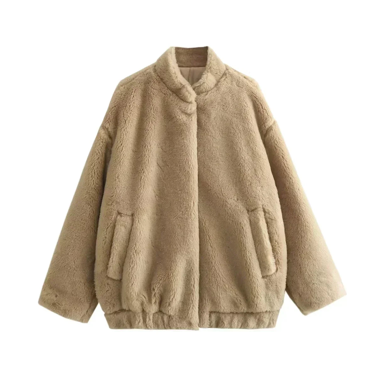 Cozy Faux Fur Women's Parka Jacket