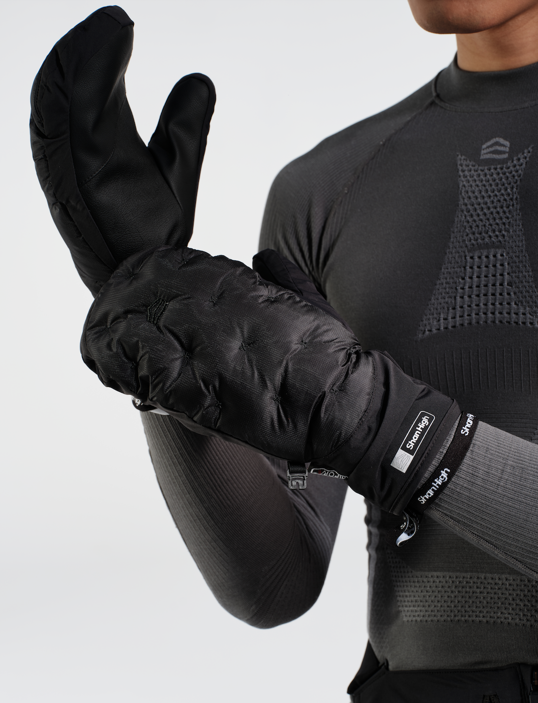 ShanHigh Insulated Waterproof Snow Mittens