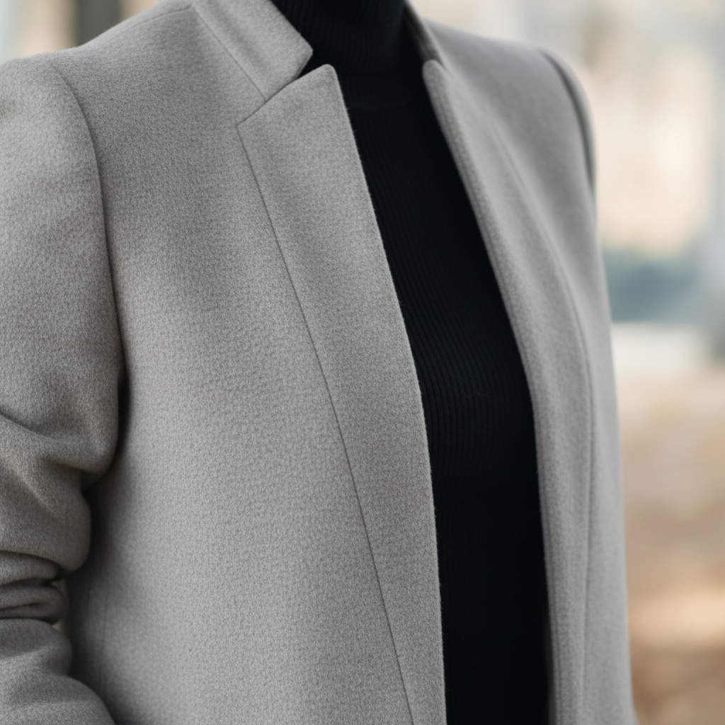 Trendy High Neck Winter Coat