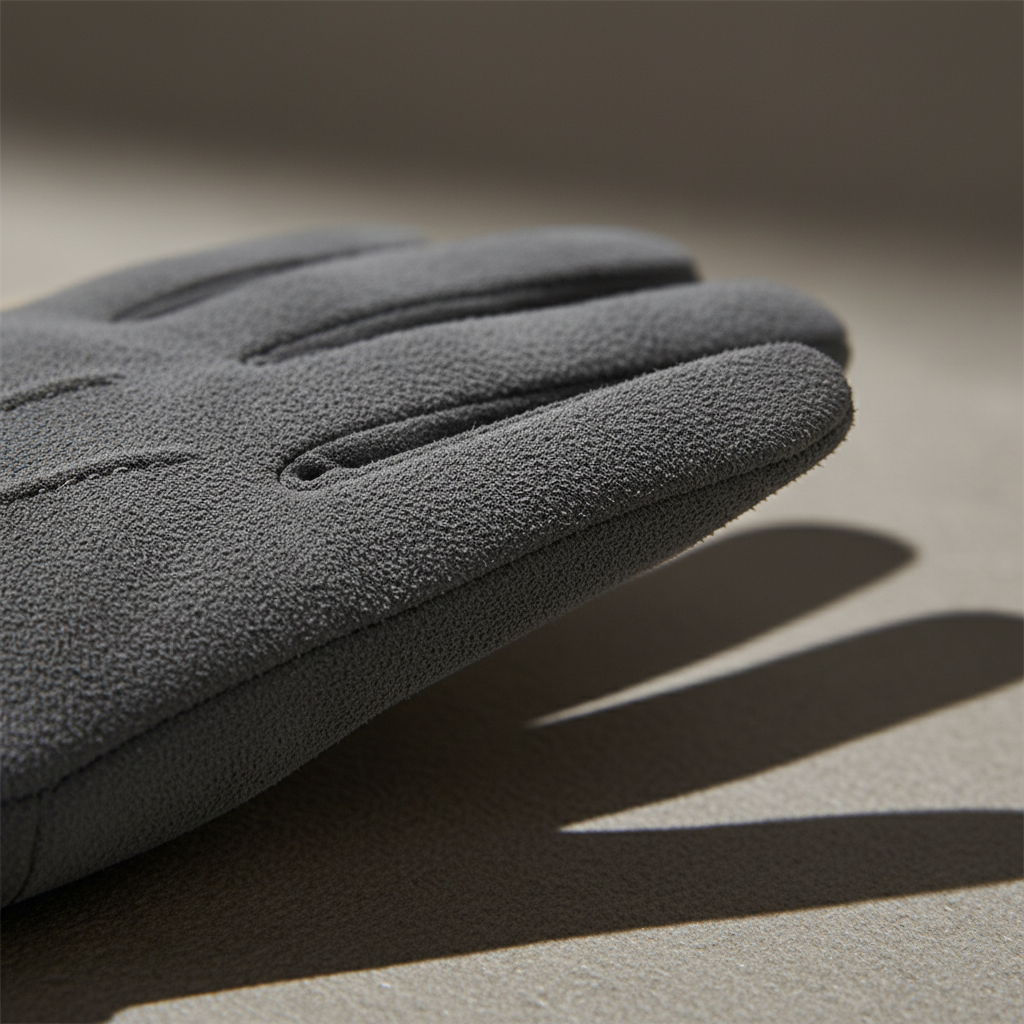 Soft Suede Leather Wool Lined Gloves