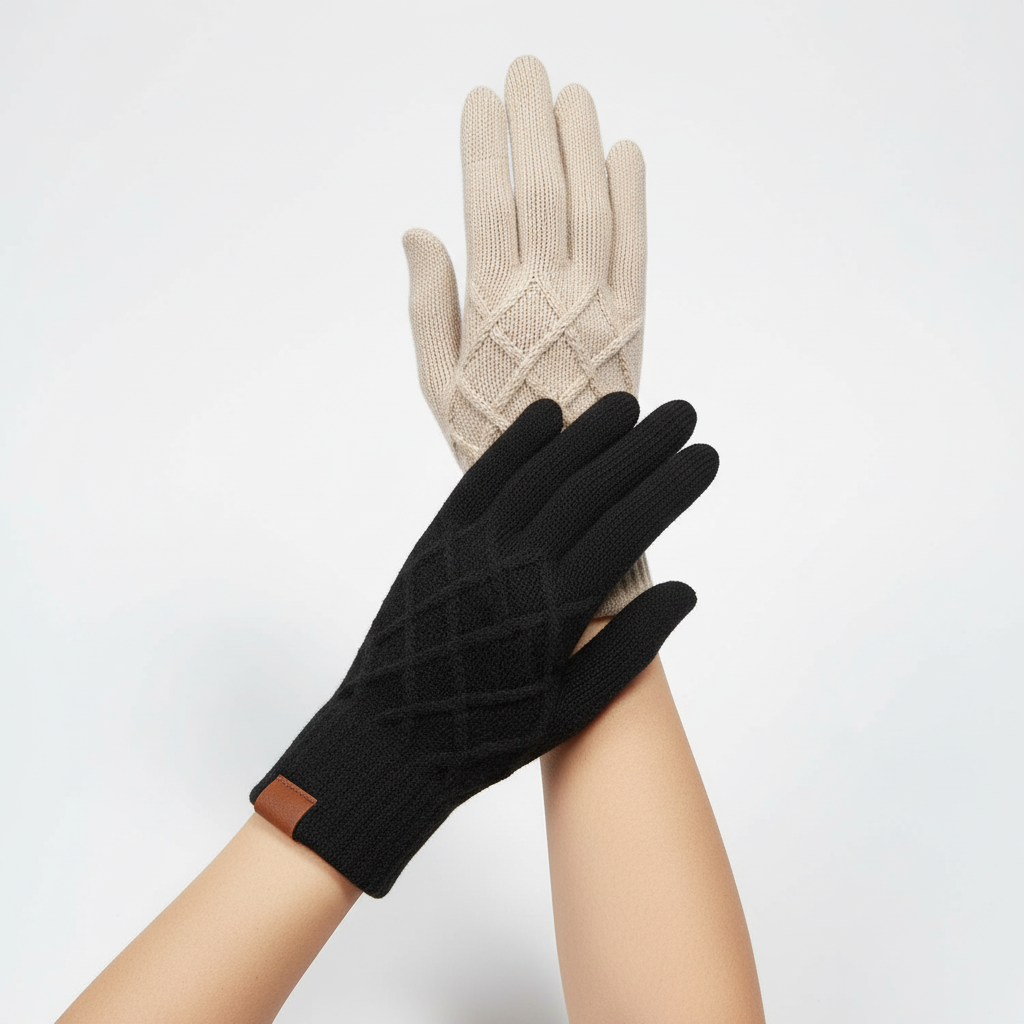 Warm Fleece Lined Winter Gloves