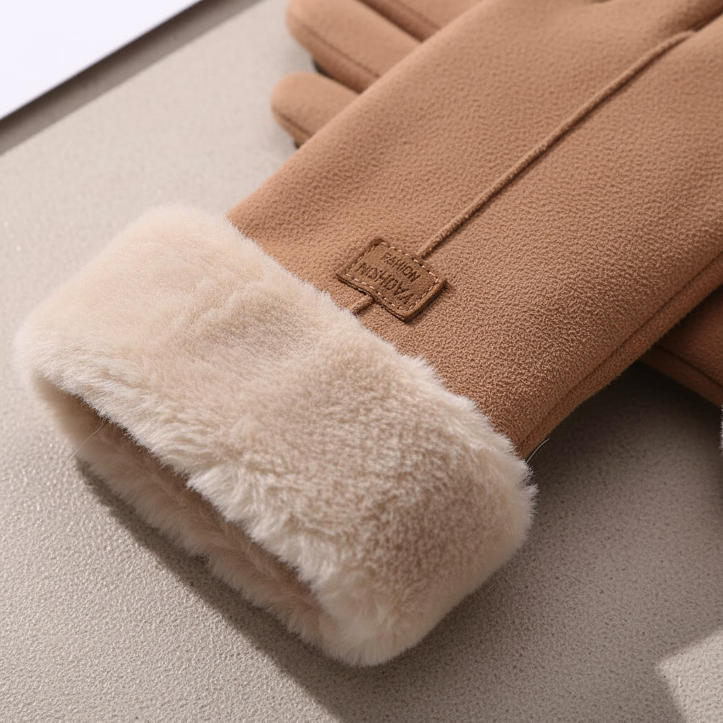 Warm Waterproof Smartphone Gloves - SuedeLux