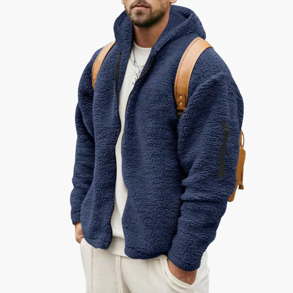 Cozy Fleece Mens Winter Jacket
